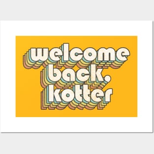 Welcome Back Kotter Posters and Art